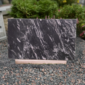 Hauaplaat Must Mets - 50x30x3cm